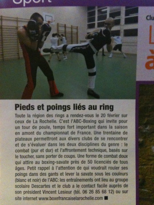 Revue de presse ABC Boxing